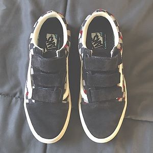 VANS Checked low top Velcro ComfyCush shoes